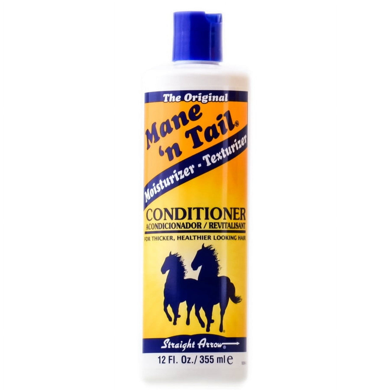 Mane N Tail Original Conditioner Straight Arrow For horses Thicker, Helather Loocking Hair, 12 oz